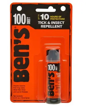 100 Max Deet Tick & Insect Repellent Mini Spray (0.5 Oz) 1
