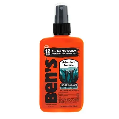 12Hr Adventure Formula(Sweat Resistant) Tick & Insect Repellent Pump Spray - 3.4Oz 1