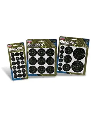 Shoot-N-C Bull's Eye Packs - 2" 10 Pack 1