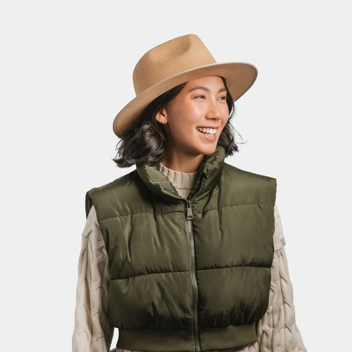 Women's Wren Felt Wide Brim Hat 2