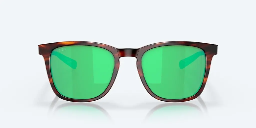 Sullivan Matte Tortoise Frame With Green Mirror Lens 580G 2