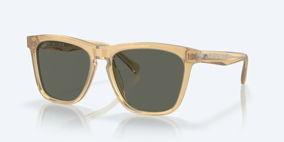 Ulu Polarized Sunglasses - Gray Lense/Sun Coral Frame 1