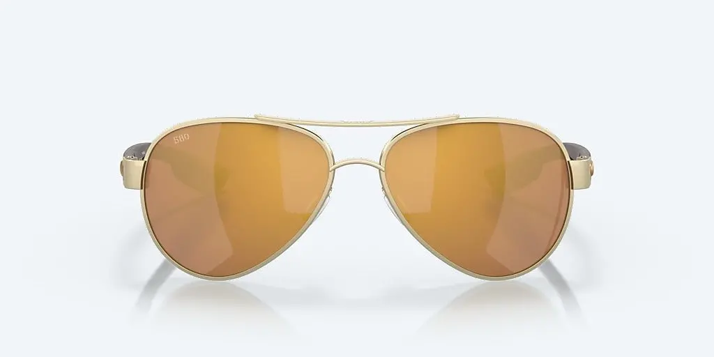 Loreto Brushed Gold Frame With Gold Mirror Lens 580G 2