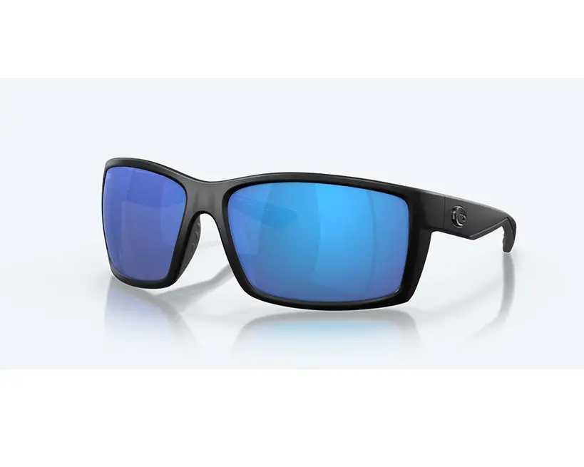 Reefton Blackout Frame With Blue Mirror Polarized Glass Lens 1