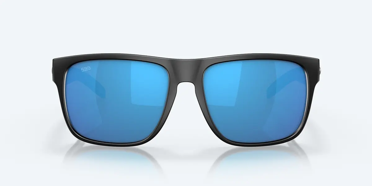 Soearo Xl Matte Black Frame With Blue Mirror Lens 580P 2