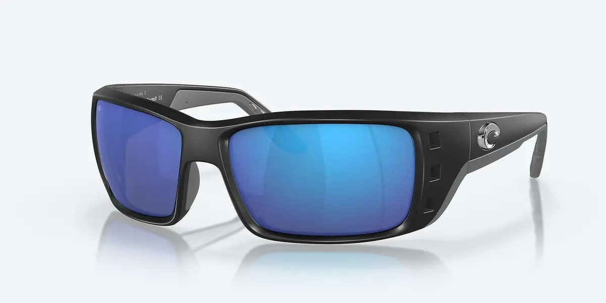 Permit Matte Black Frame With Blue Mirror Lens 580G 1
