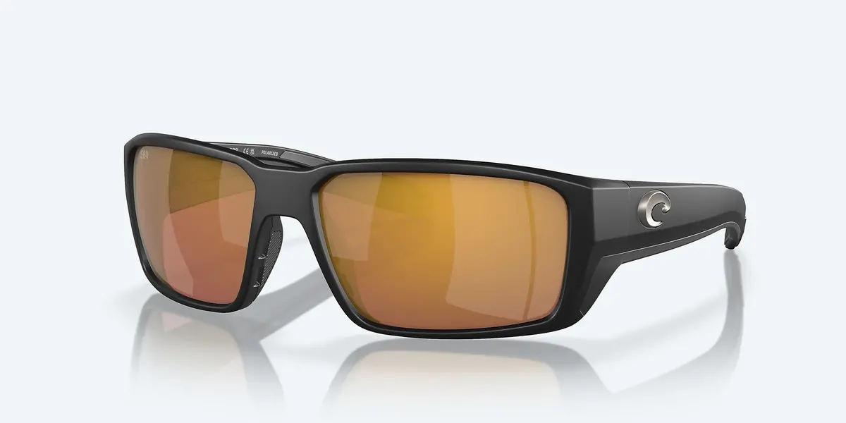 Fantail Pro - Matte Black Frame With Gold Mirror Lens 580G 1