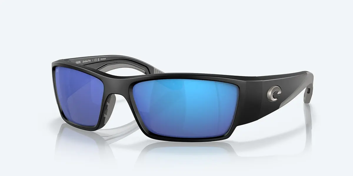 Corbina Pro Matte Black Frame With Blue Mirror Lens 580G 1