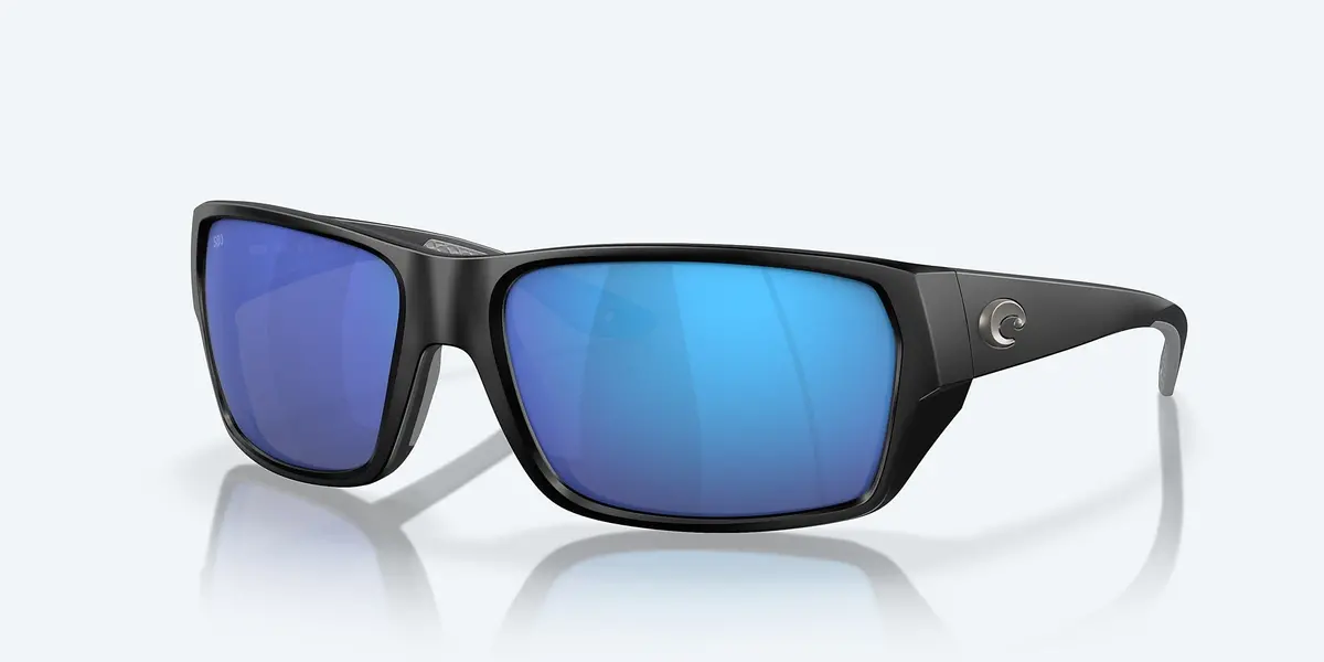 Tailfin Matte Black Frame With Blue Mirror Lens 580G 1