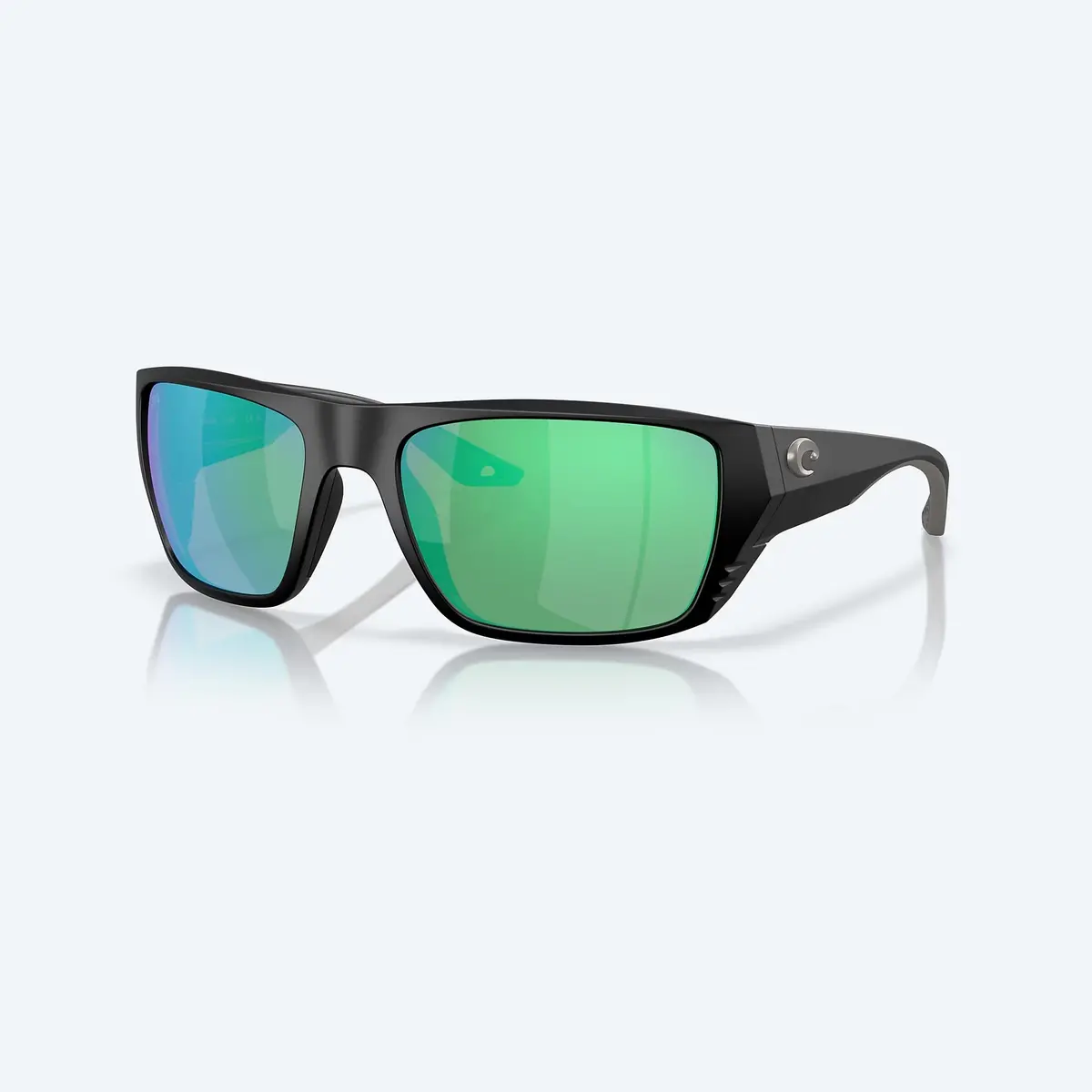 Finlet Matte Black Frame With Green Mirror Lens 580G 1