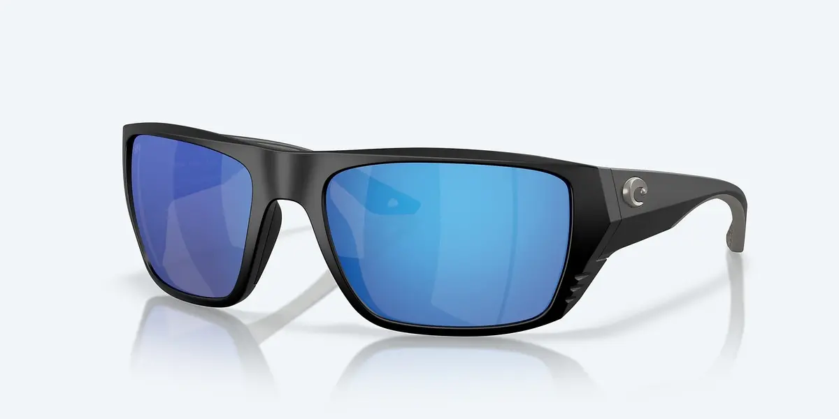 Finlet Matte Black Frame With Blue Mirror Lens 580G 1