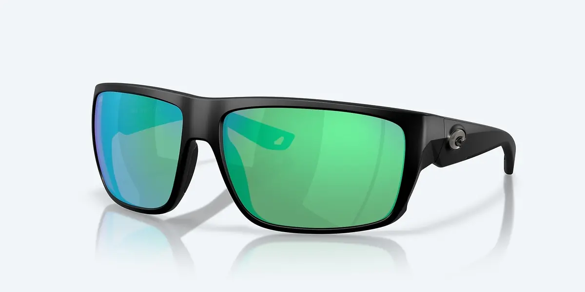 Fly Line Matte Black Frame With Green Mirror Lens 580G 1