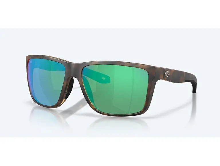 Broadbill Ii Xl Matte Tortoise Frame With Green Mirror Polarized Glass Lens 1