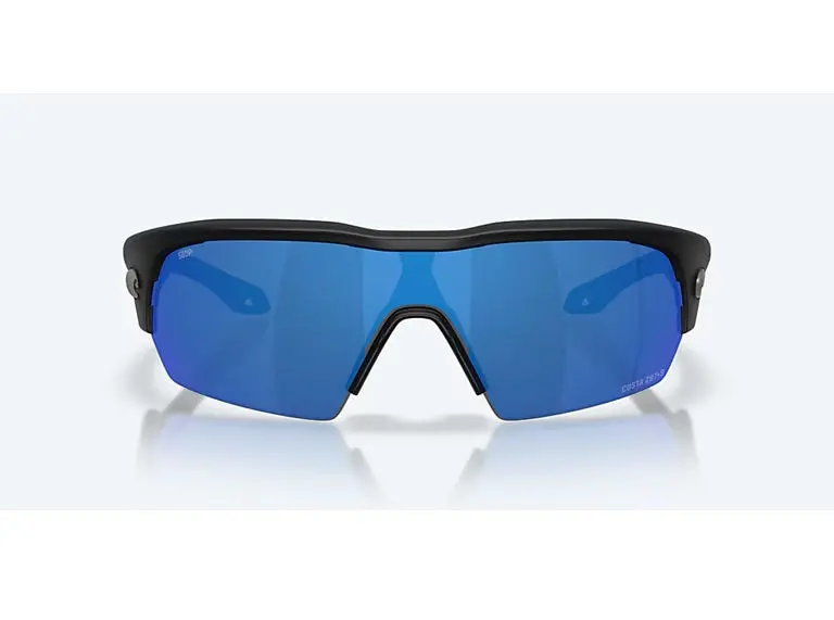 Pilothouse Pro Matte Black Frame With Blue Mirror Polarized Polycarbonate Lens 2