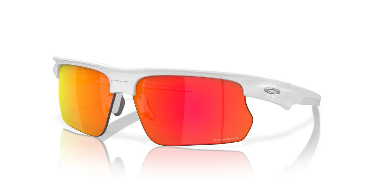 Bisphaera Prizm Ruby Lens With Polished White Frame 1