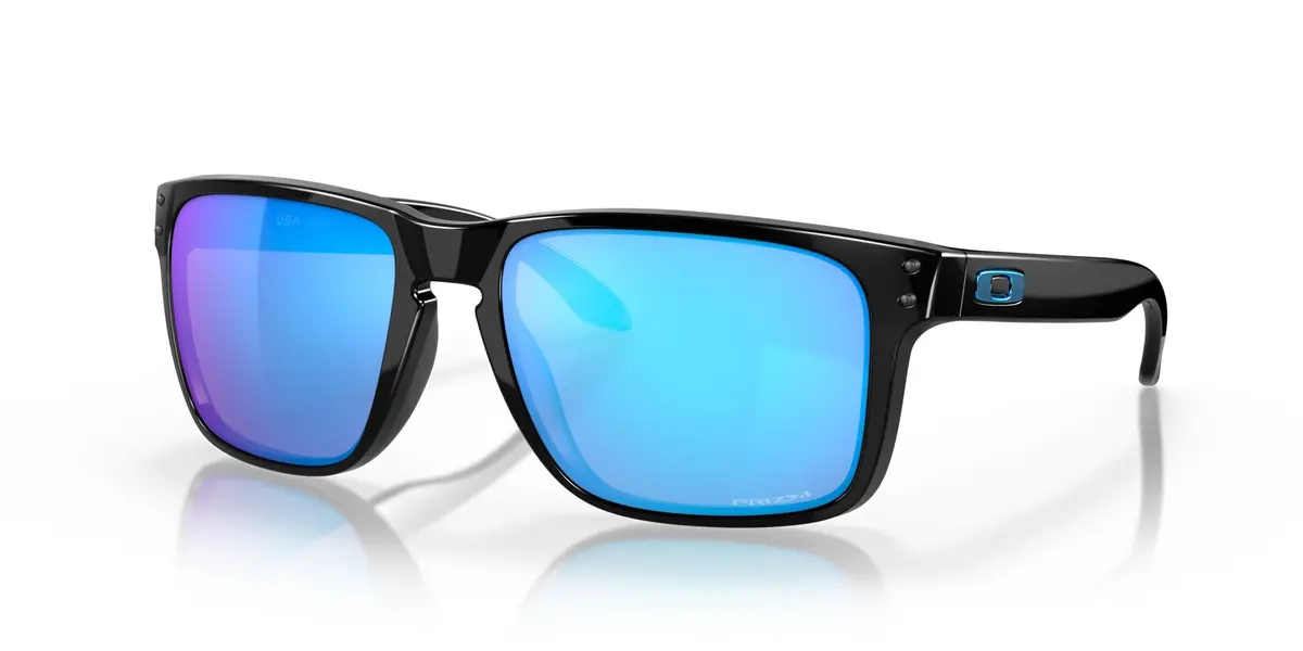 Holbrook Xl Prizm Sapphire Lens With Polished Black Frame 1