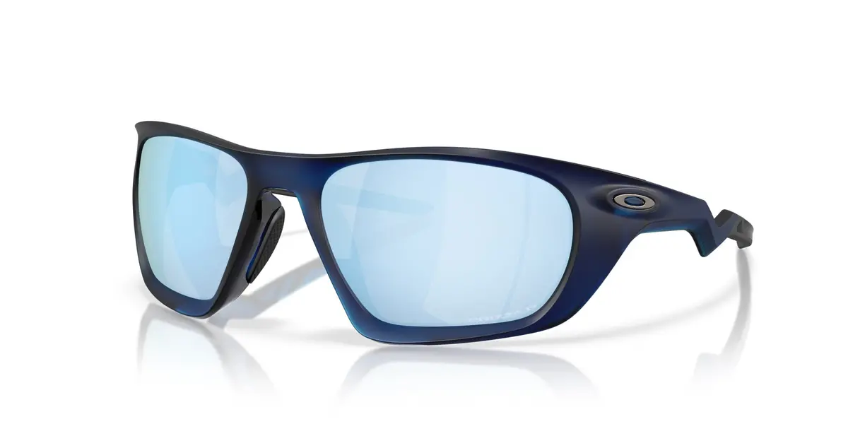 Lateralis Prizm Deep Water Polarized Lens With Matte Transparent Blue Frame 1