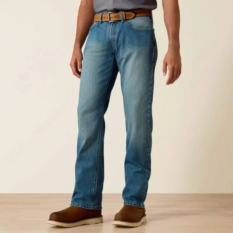 Men's Rebar M5 Straight Durastretch Basic Stackable Straight Leg Jean 1
