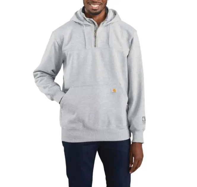 Men's Rain Defender Loose Fit Heavyweight Quarter Zip Sweatshirt 1