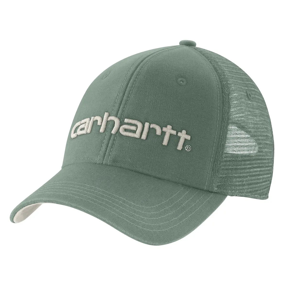 Canvas Mesh-Back Logo Graphic Cap 1