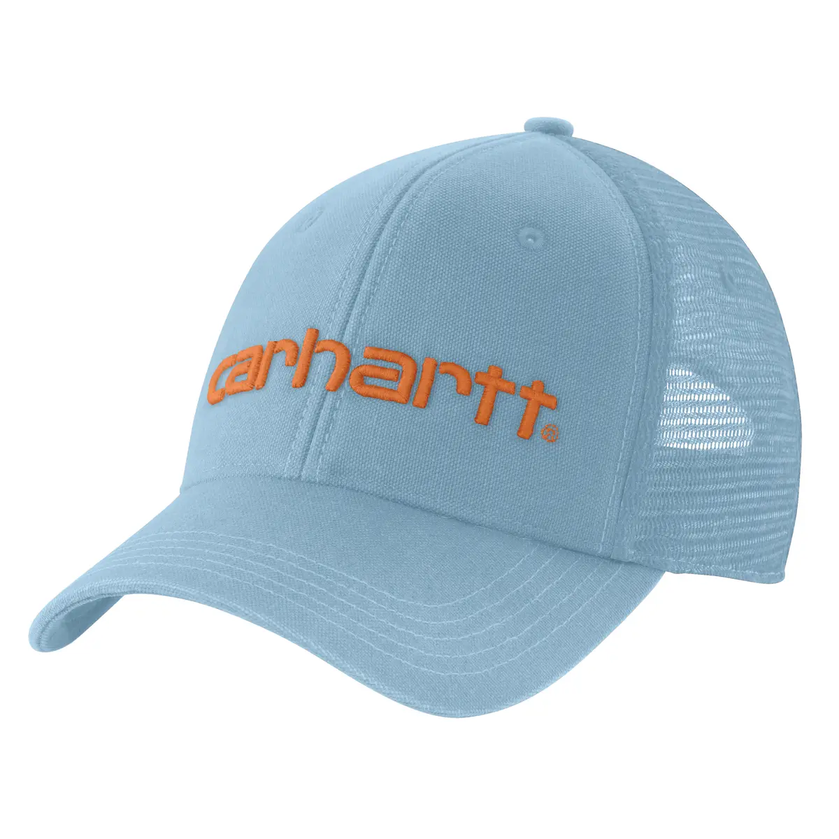 Canvas Mesh-Back Logo Graphic Cap 1