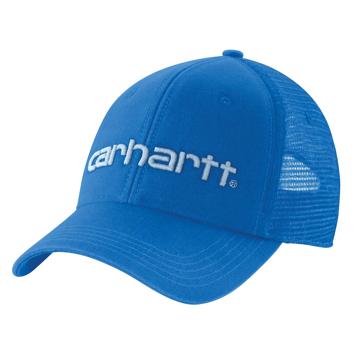 Canvas Mesh-Back Logo Graphic Cap 1