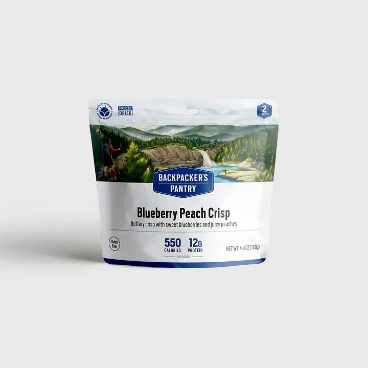 Blueberry Peach Crisp 1