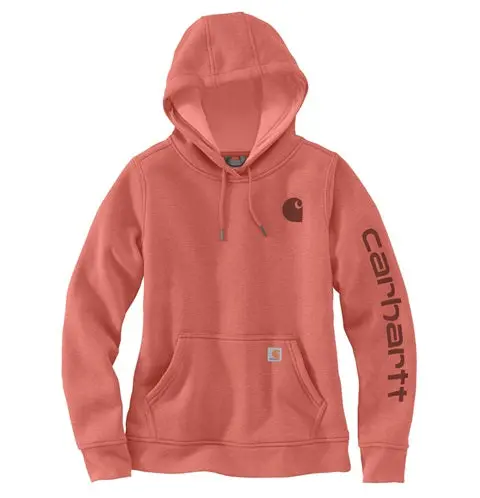 Women's Relaxed Fit Midweight Logo Sleeve Graphic Sweatshirt 1
