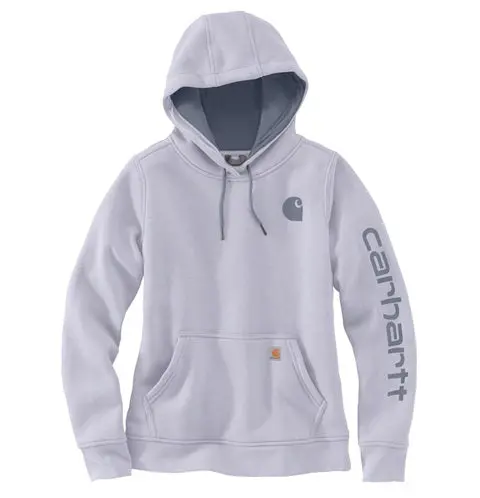 Women's Relaxed Fit Midweight Logo Sleeve Graphic Sweatshirt 1