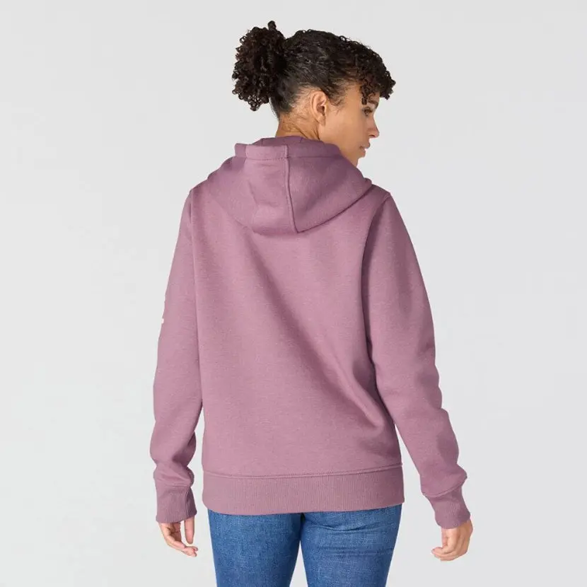 Women's Relaxed Fit Midweight Logo Sleeve Graphic Sweatshirt 2