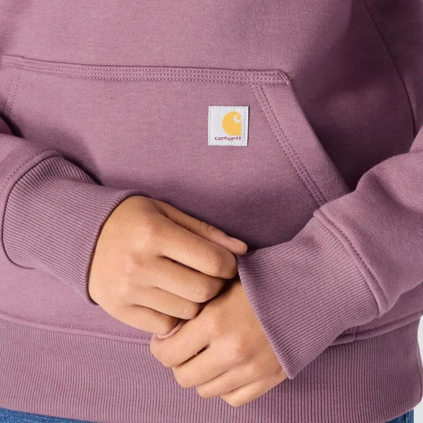 Women's Relaxed Fit Midweight Logo Sleeve Graphic Sweatshirt 3