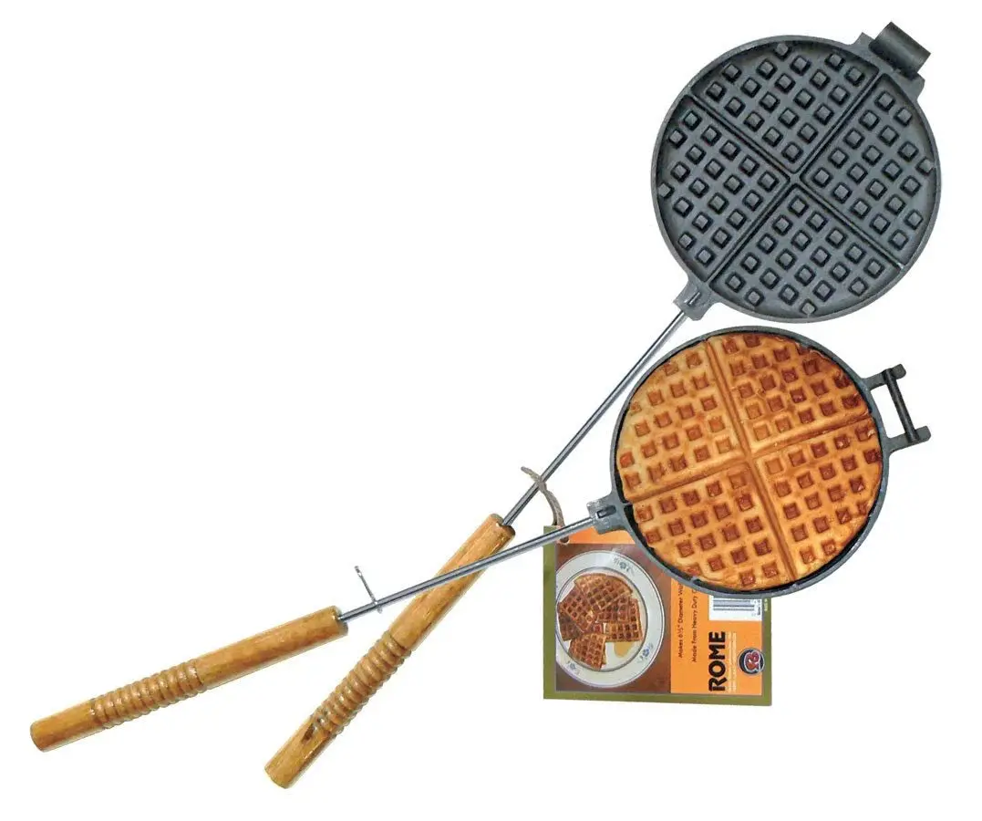 Chuckwagon Cast Iron Waffle Iron 1