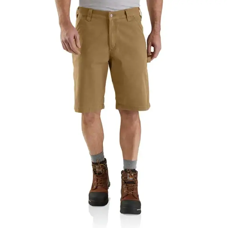 Men's Rugged Flex Relaxed Fit Canvas Utility Work Short 1