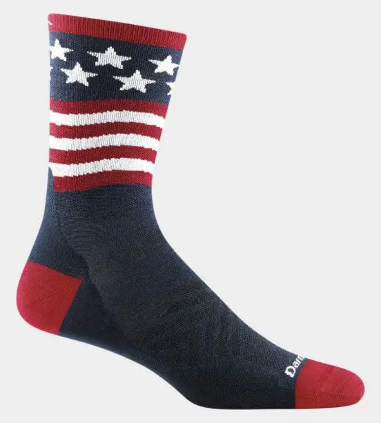 Men's Patriot Micro Crew Ultra Lightweight Running Sock 1
