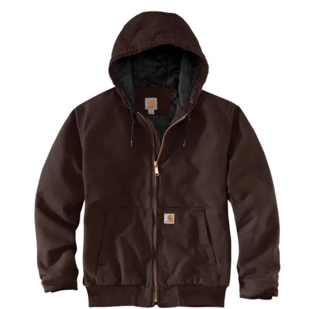 Men's Loose Fit Washed Duck Insulated Active Jac - Big 1