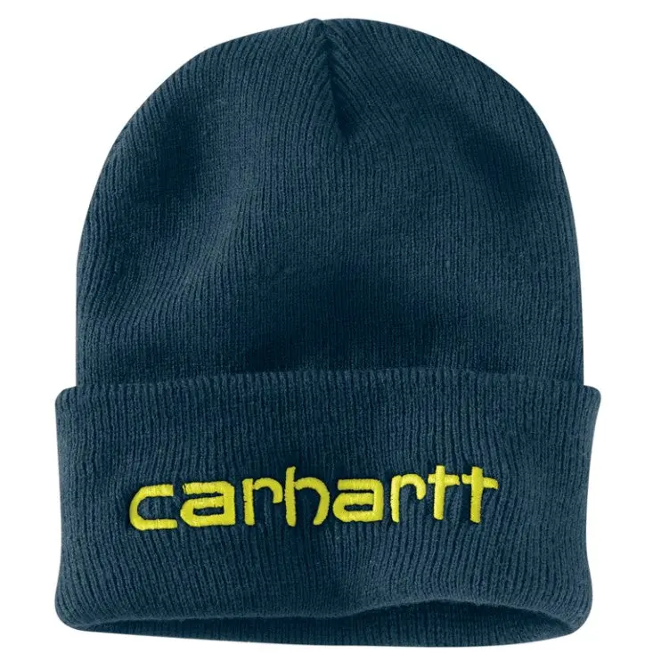Knit Insulated Logo Graphic Cuffed Beanie 1