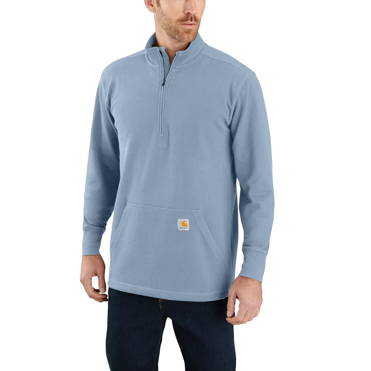 Men's Heavyweight 1/2-Zip Long Sleeve Thermal Sweatshirt 2