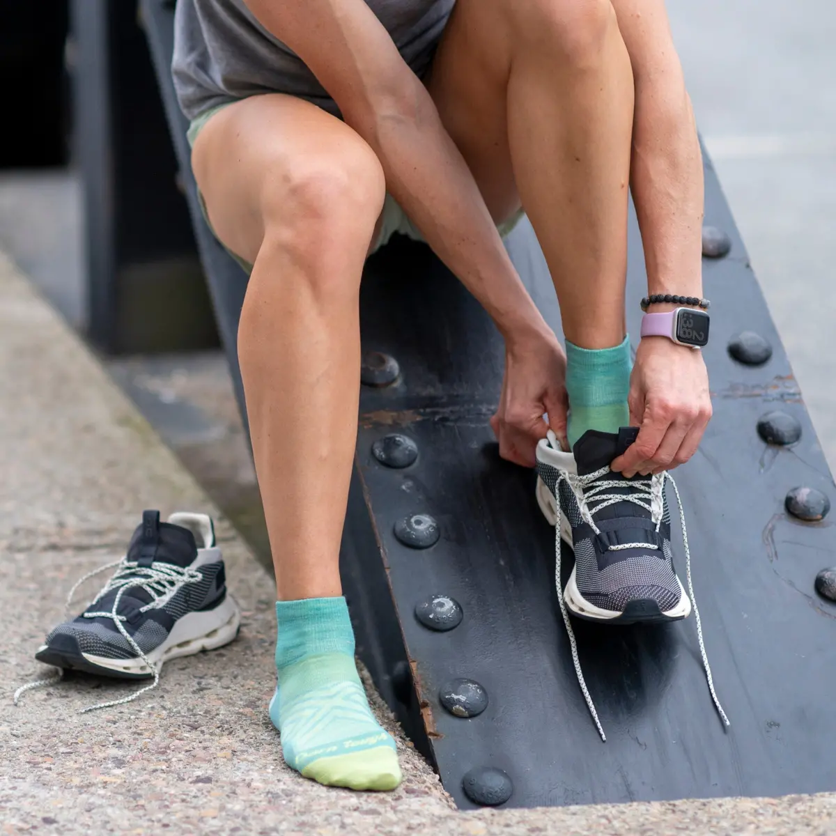 Women's 1/4 Ultra-Lightweight Running Socks 2