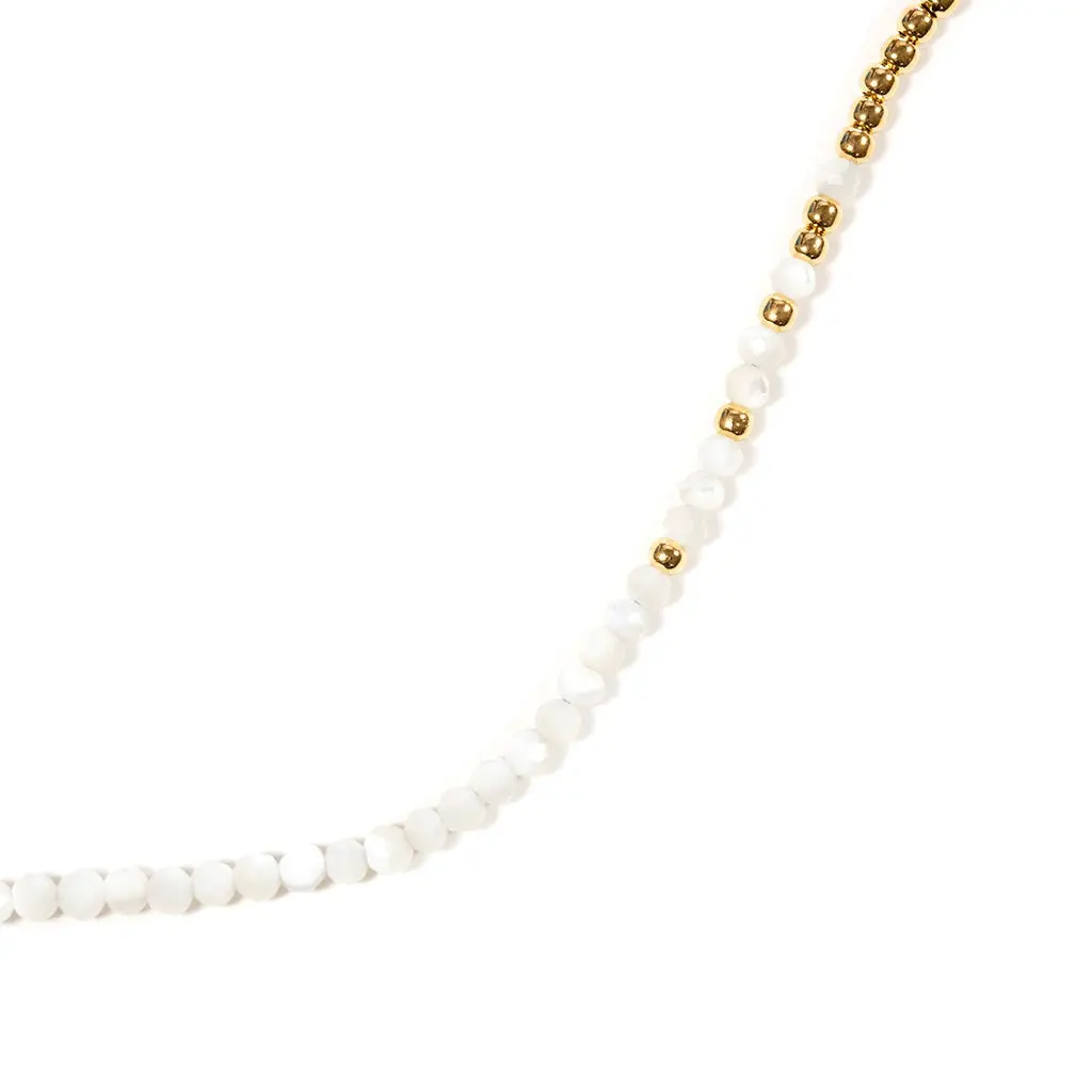 Mirage Necklace - Mother Of Pearl 16" 1