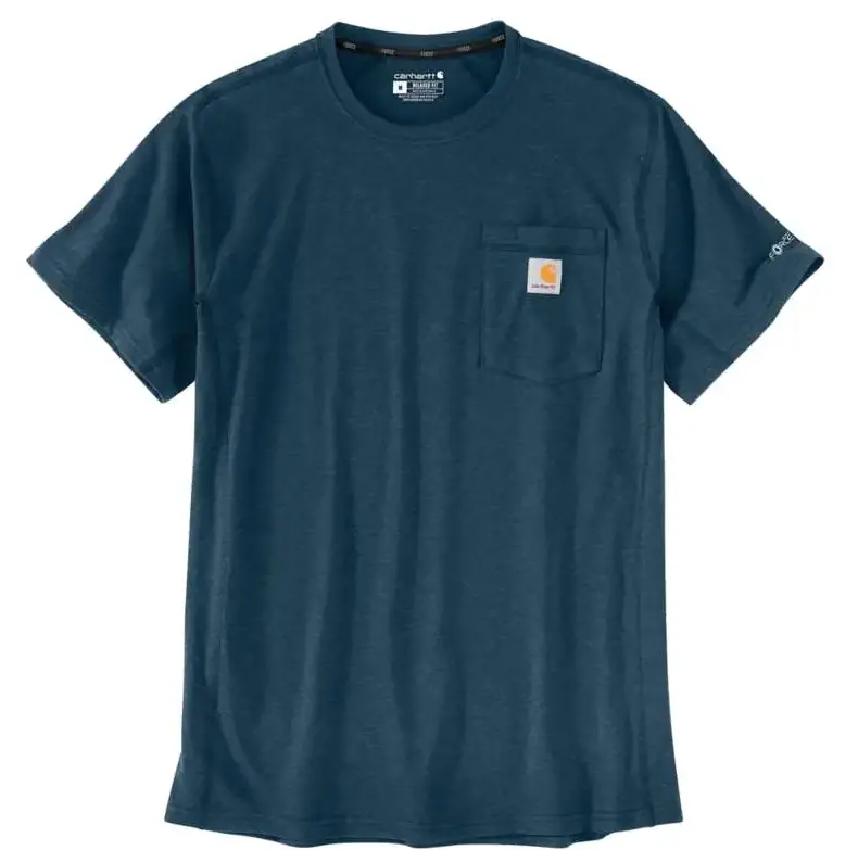 Men's Force Relaxed Fit Midweight Short Sleeve Pocket T-Shirt 1