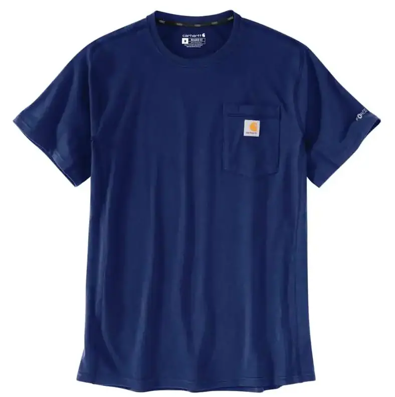 Men's Force Relaxed Fit Midweight Short Sleeve Pocket T-Shirt 1