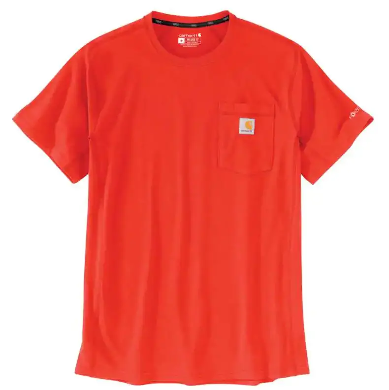 Men's Force Relaxed Fit Midweight Short Sleeve Pocket T-Shirt 1
