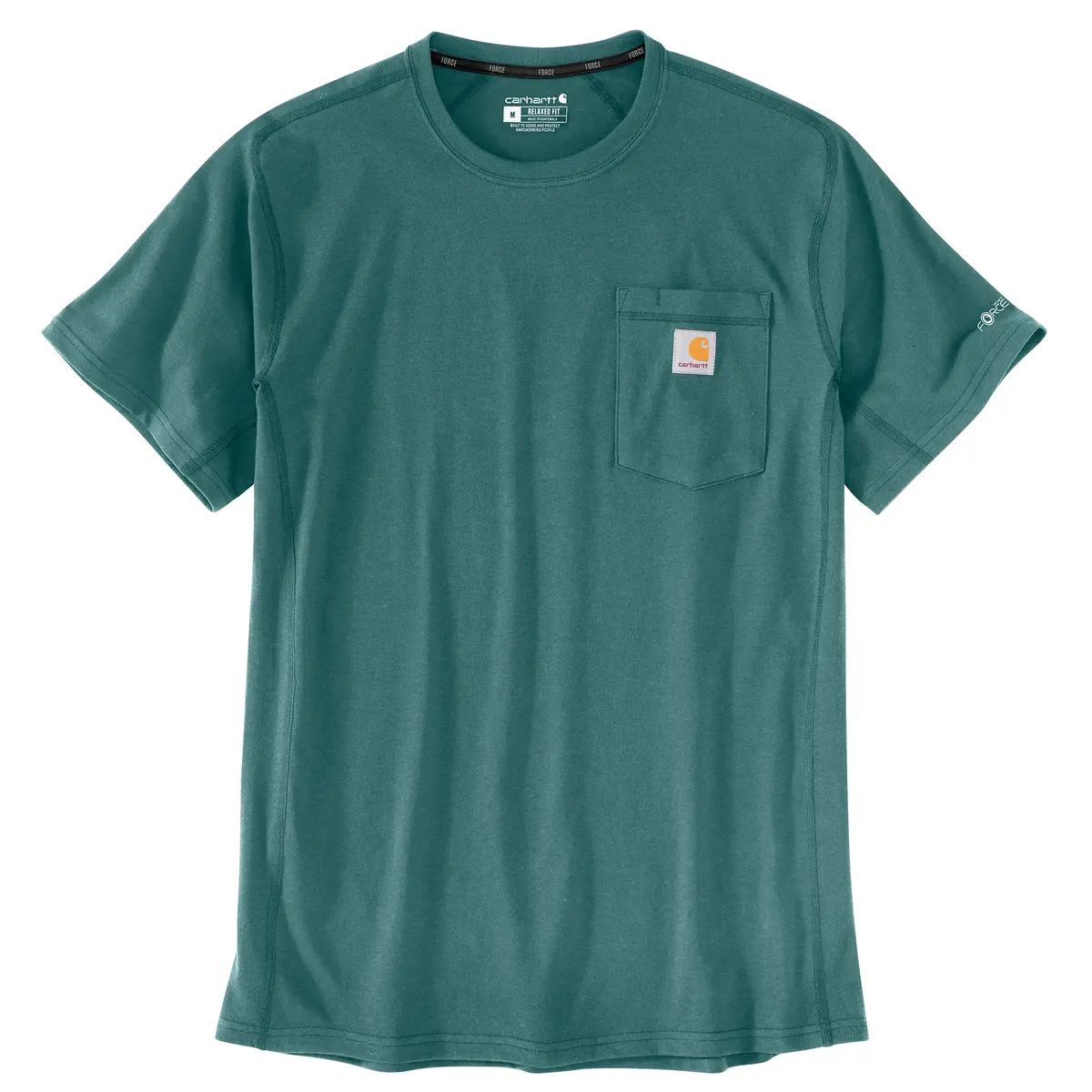 Men's Force Relaxed Fit Midweight Short Sleeve Pocket T-Shirt 1
