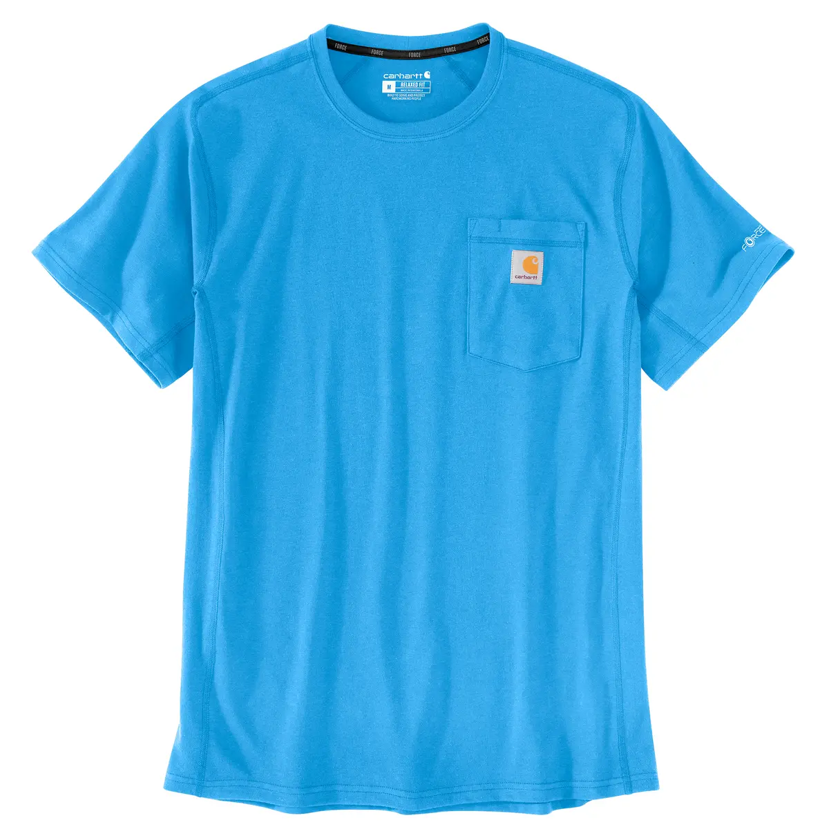 Men's Force Relaxed Fit Midweight Short Sleeve Pocket T-Shirt 1