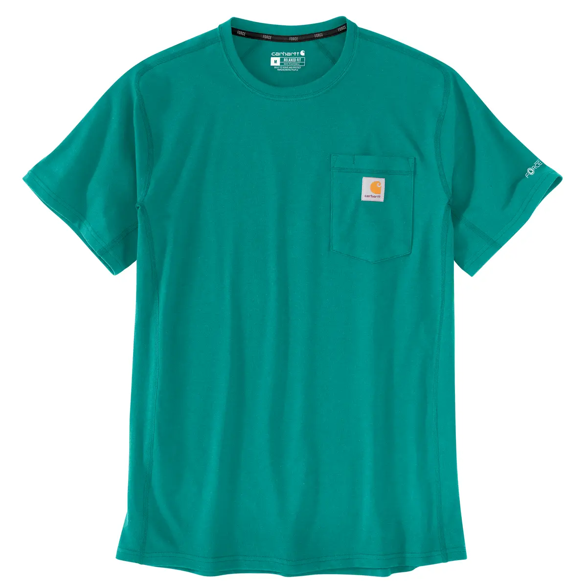 Men's Force Relaxed Fit Midweight Short Sleeve Pocket T-Shirt 1