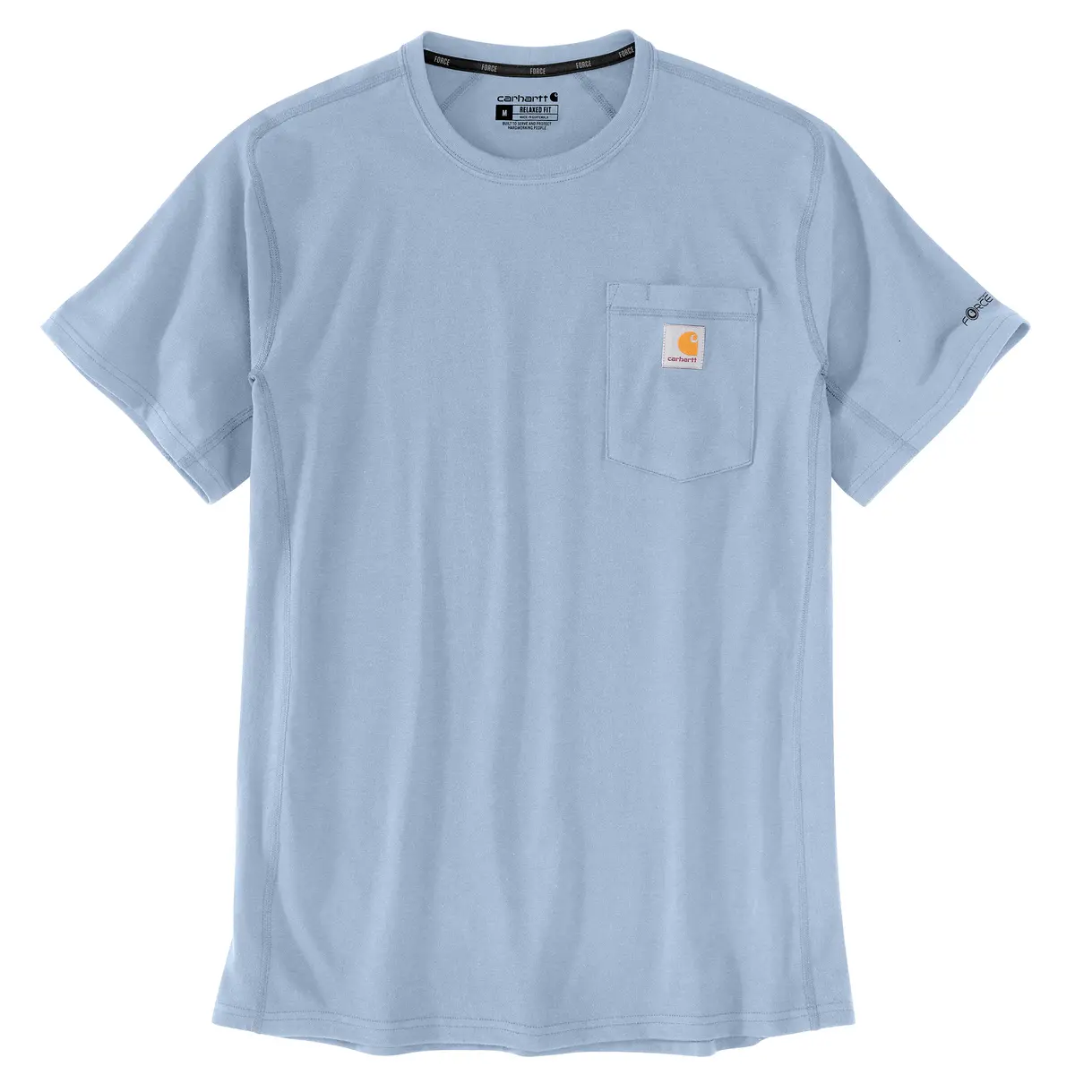 Men's Force Relaxed Fit Midweight Short Sleeve Pocket T-Shirt 1