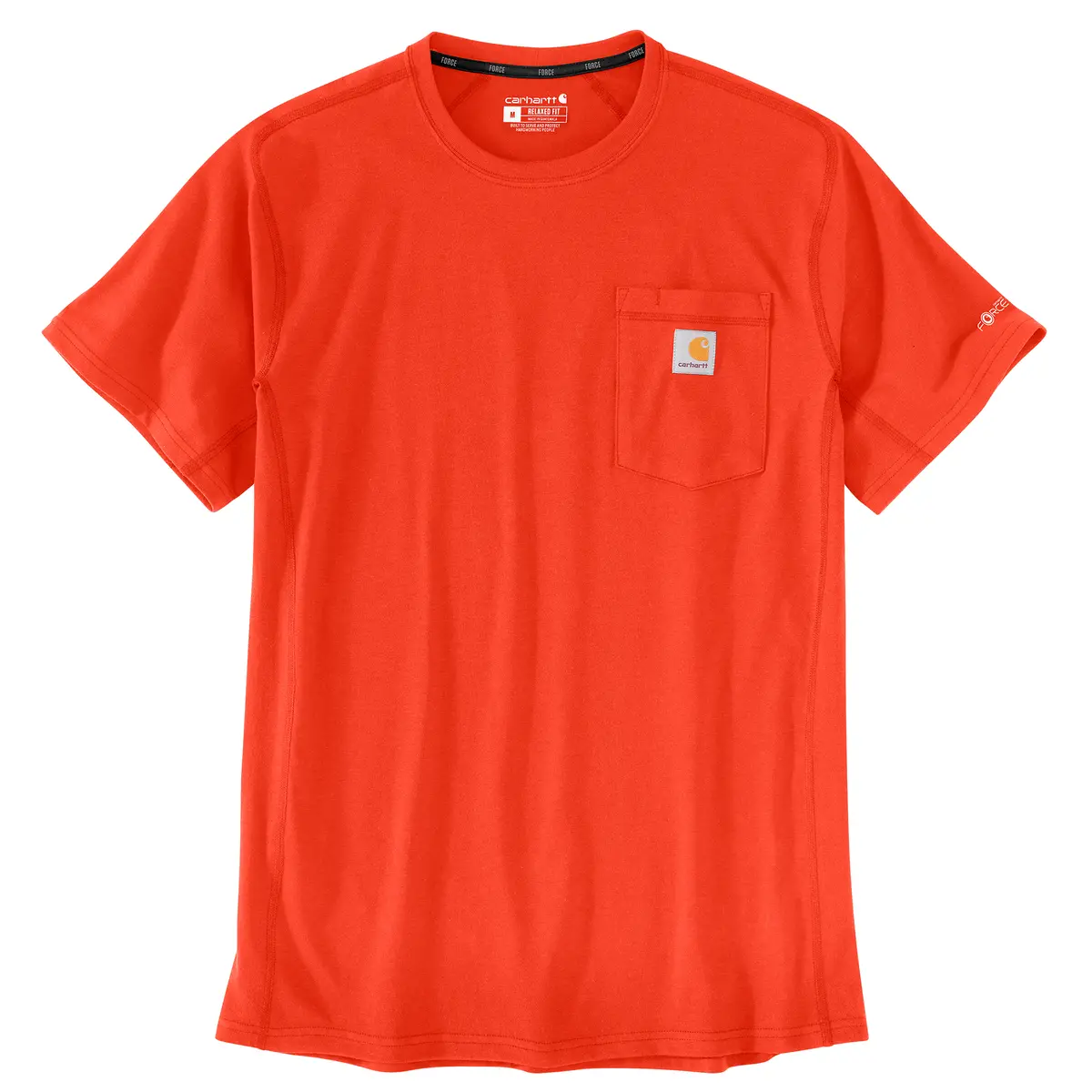 Men's Force Relaxed Fit Midweight Short Sleeve Pocket T-Shirt 1