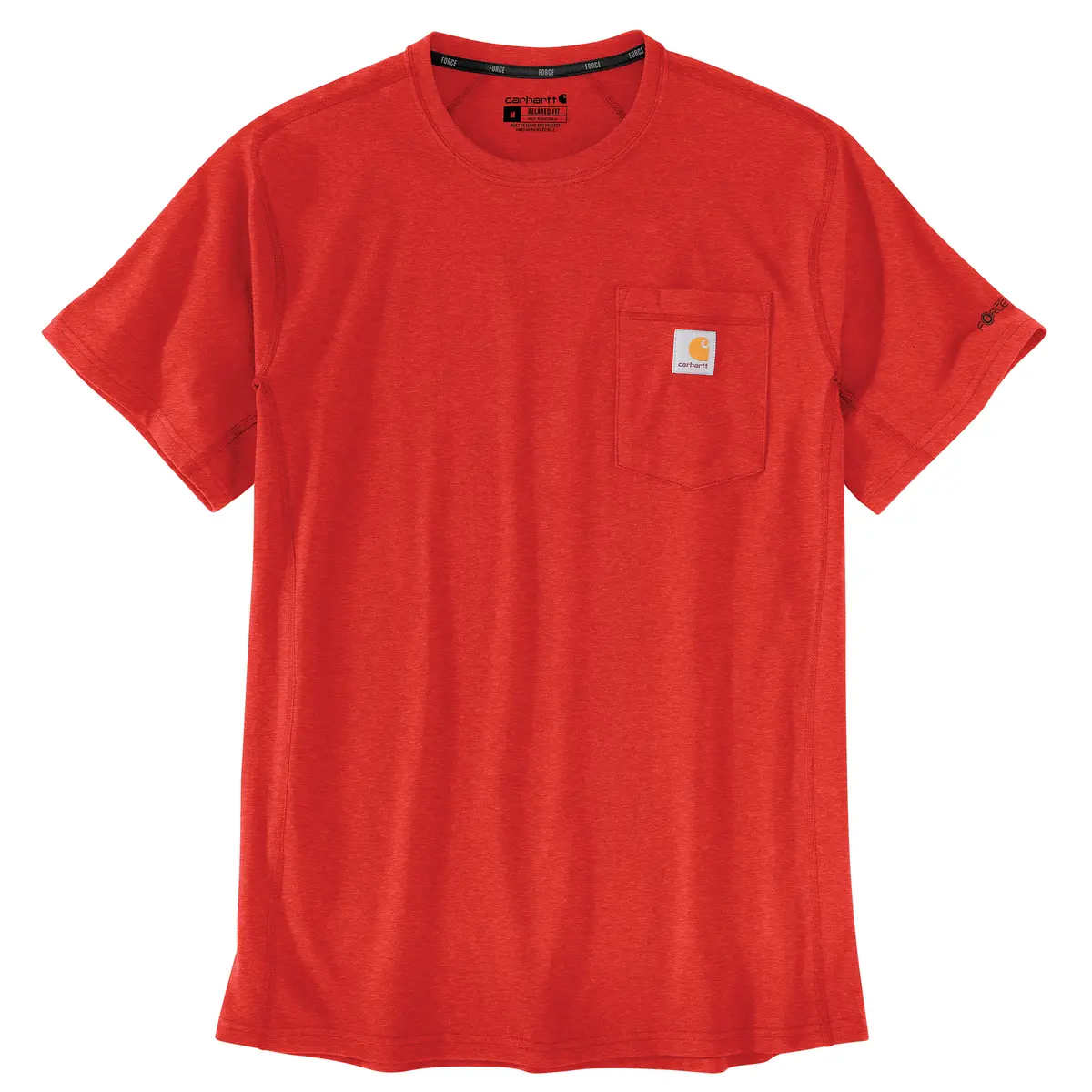 Men's Force Relaxed Fit Midweight Short Sleeve Pocket T-Shirt 1