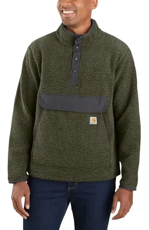 Men's Relaxed Fit Fleece Pullover 1
