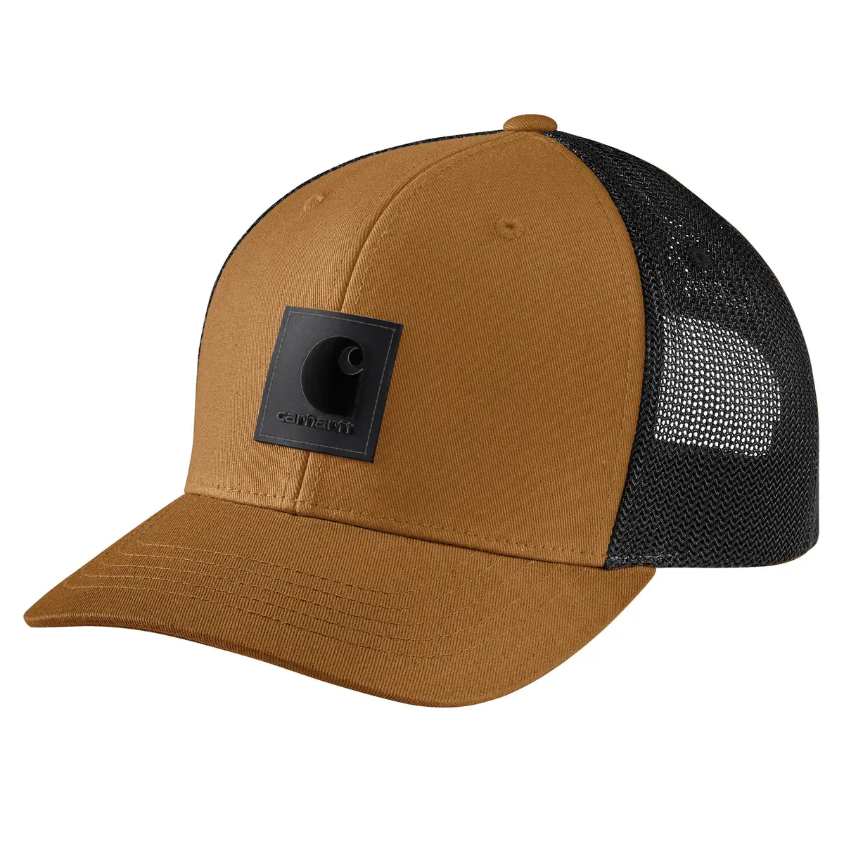 Rugged Flex Twill Mesh-Back Logo Patch Cap 1